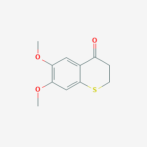 2,3-Dihydro-6,7-dimethoxy-4h-1-benzothiopyran-4-one