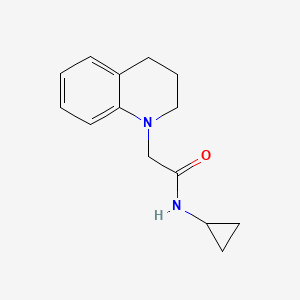 N-cyclopropyl-2-(3,4-dihydro-1(2H)-quinolinyl)acetamide