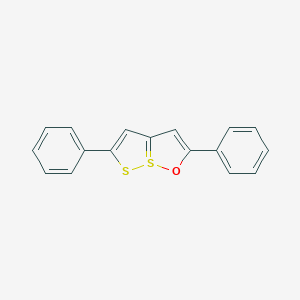 [1,2]Dithiolo[1,5-b][1,2]oxathiole-7-siv, 2,5-diphenyl-