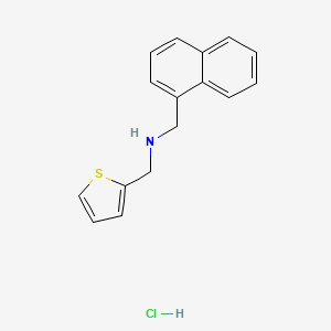 (1-naphthylmethyl)(2-thienylmethyl)amine hydrochloride