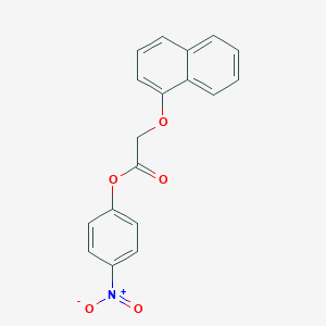 (4-Nitrophenyl) 2-naphthalen-1-yloxyacetate