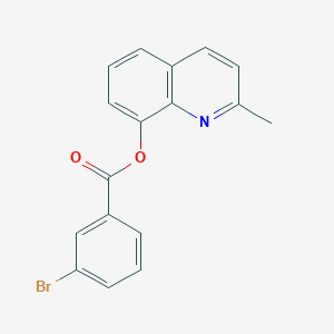 2-Methyl-8-quinolinyl 3-bromobenzoate