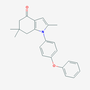 2,6,6-Trimethyl-1-(4-phenoxyphenyl)-5,6,7-trihydroindol-4-one