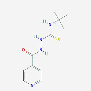 4-(Tert-butyl)-1-(4-pyridinecarbonyl)thiosemicarbazide