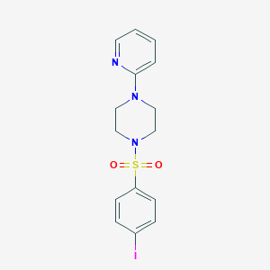 4-Iodo-1-((4-(2-pyridyl)piperazinyl)sulfonyl)benzene