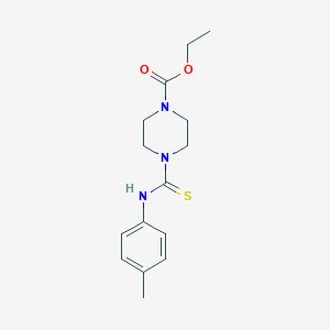 Ethyl 4-[(4-methylphenyl)carbamothioyl]piperazine-1-carboxylate