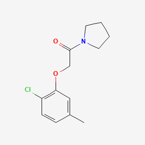 2-(2-CHLORO-5-METHYLPHENOXY)-1-(1-PYRROLIDINYL)-1-ETHANONE