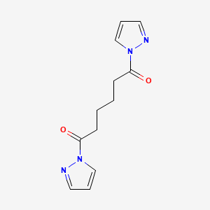 1,1'-(1,6-dioxo-1,6-hexanediyl)bis-1H-pyrazole