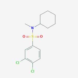 3,4-dichloro-N-cyclohexyl-N-methylbenzenesulfonamide