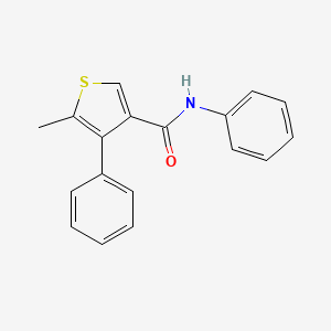 5-METHYL-N4-DIPHENYLTHIOPHENE-3-CARBOXAMIDE