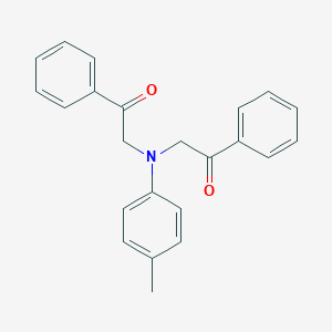 B048579 Ethanone, 2,2'-[(4-methylphenyl)imino]bis[1-phenyl- CAS No. 113385-73-2