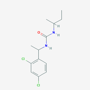 N-(sec-butyl)-N'-[1-(2,4-dichlorophenyl)ethyl]urea