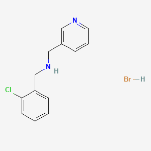 (2-chlorobenzyl)(3-pyridinylmethyl)amine hydrobromide