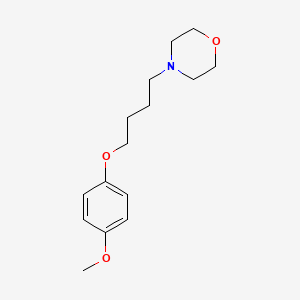 4-[4-(4-methoxyphenoxy)butyl]morpholine