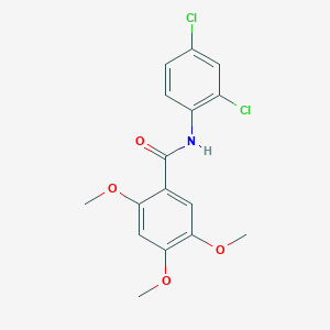 N-(2,4-dichlorophenyl)-2,4,5-trimethoxybenzamide