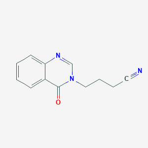 4-(4-oxo-3(4H)-quinazolinyl)butanenitrile