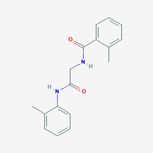 2-methyl-N-{2-[(2-methylphenyl)amino]-2-oxoethyl}benzamide