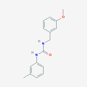 N-(3-methoxybenzyl)-N'-(3-methylphenyl)urea