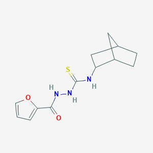 N-bicyclo[2.2.1]hept-2-yl-2-(2-furoyl)hydrazinecarbothioamide