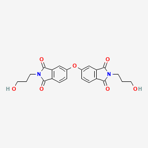 5,5'-oxybis[2-(3-hydroxypropyl)-1H-isoindole-1,3(2H)-dione]