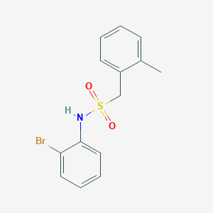 N-(2-bromophenyl)-1-(2-methylphenyl)methanesulfonamide