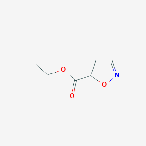 B048589 Ethyl 4,5-dihydroisoxazole-5-carboxylate CAS No. 114120-87-5