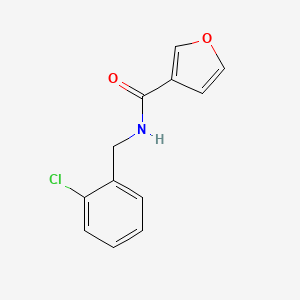 N-(2-chlorobenzyl)furan-3-carboxamide