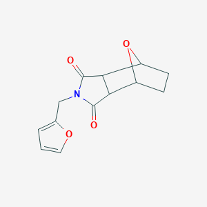 4-(2-furylmethyl)-10-oxa-4-azatricyclo[5.2.1.0~2,6~]decane-3,5-dione