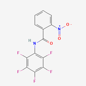 2-nitro-N-(pentafluorophenyl)benzamide