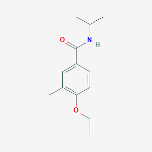 4-ethoxy-3-methyl-N-(propan-2-yl)benzamide