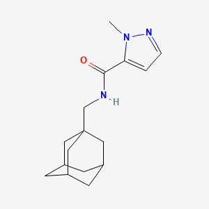 N-(1-adamantylmethyl)-1-methyl-1H-pyrazole-5-carboxamide