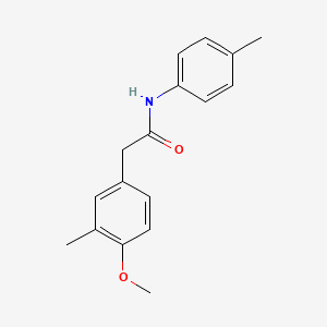 2-(4-methoxy-3-methylphenyl)-N-(4-methylphenyl)acetamide