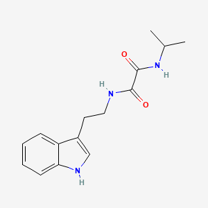 N'-[2-(1H-INDOL-3-YL)ETHYL]-N-(PROPAN-2-YL)ETHANEDIAMIDE