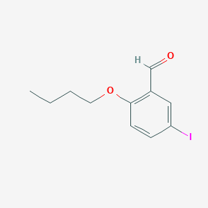 2-butoxy-5-iodobenzaldehyde