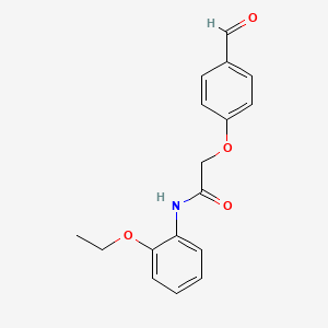 N-(2-ethoxyphenyl)-2-(4-formylphenoxy)acetamide