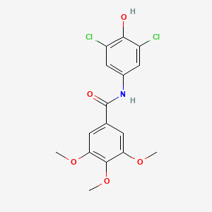 N-(3,5-dichloro-4-hydroxyphenyl)-3,4,5-trimethoxybenzamide