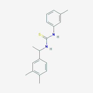 1-[1-(3,4-Dimethylphenyl)ethyl]-3-(3-methylphenyl)thiourea