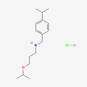 (3-isopropoxypropyl)(4-isopropylbenzyl)amine hydrochloride