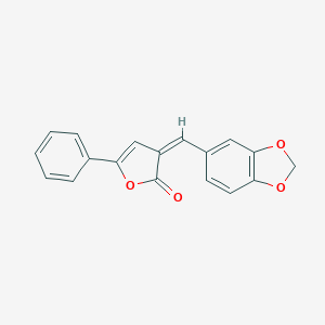 3-Benzo[1,3]dioxol-5-ylmethylene-5-phenyl-3H-furan-2-one