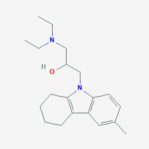 molecular formula C20H30N2O B486017 1-(diethylamino)-3-(6-methyl-1,2,3,4-tetrahydro-9H-carbazol-9-yl)-2-propanol CAS No. 667890-99-5