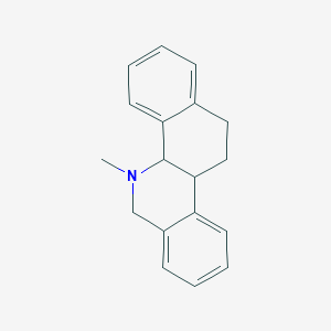 5-methyl-4b,5,6,10b,11,12-hexahydrobenzo[c]phenanthridine