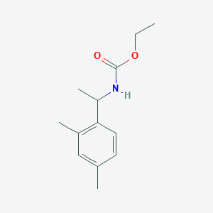 molecular formula C13H19NO2 B4860462 ethyl [1-(2,4-dimethylphenyl)ethyl]carbamate 