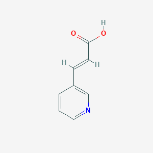 molecular formula C8H7NO2 B048605 3-(3-吡啶基)丙烯酸 CAS No. 1126-74-5