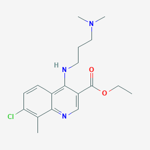 molecular formula C18H24ClN3O2 B4860519 MFCD03786322 