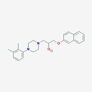 1-(4-(2,3-Dimethylphenyl)piperazin-1-yl)-3-(naphthalen-2-yloxy)propan-2-ol