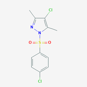 4-Chloro-1-(4-chlorophenyl)sulfonyl-3,5-dimethylpyrazole