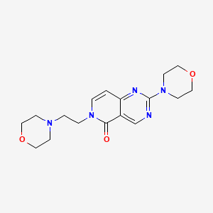 2-(morpholin-4-yl)-6-[2-(morpholin-4-yl)ethyl]pyrido[4,3-d]pyrimidin-5(6H)-one