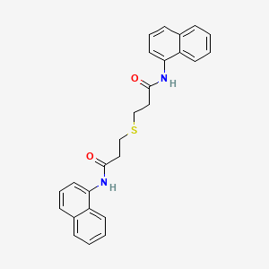 3,3'-thiobis(N-1-naphthylpropanamide)