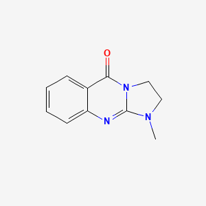 1-methyl-2,3-dihydroimidazo[2,1-b]quinazolin-5(1H)-one