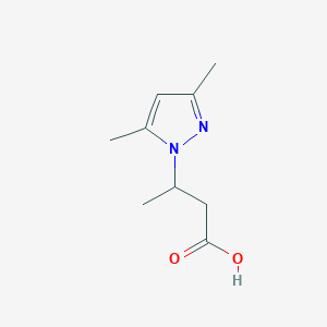 3-(3,5-dimethyl-1H-pyrazol-1-yl)butanoic acid